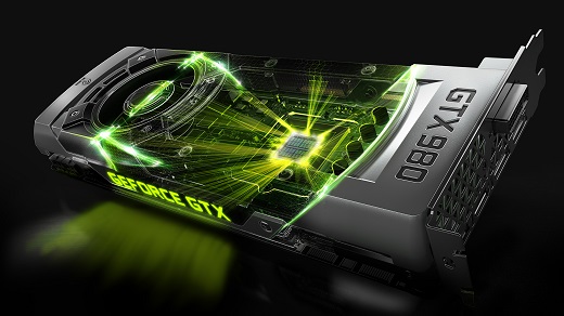 NVIDIA GeForce GTX GPU con Maxwell