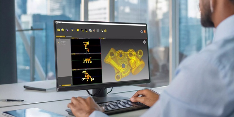 Polyworks tomografía en metrología