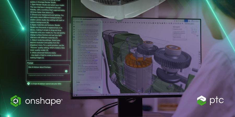Onshape AI Advisor diseño CAD PDM