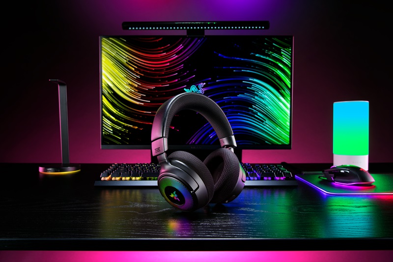 Razer lanza línea de audifonos Kraken V4 