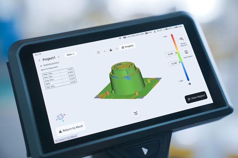 escáner 3D FreeScan Omni inspección integrada escáner 3D FreeScan Omni inspección integrada