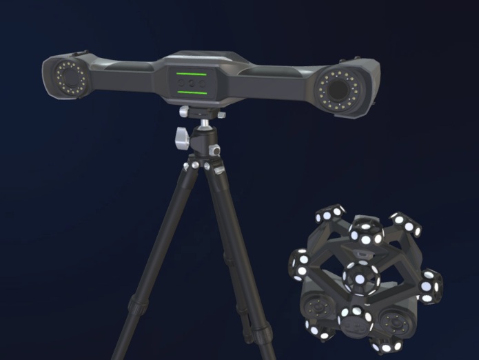Sistema de escaneo 3D FreeScan Trak Nova