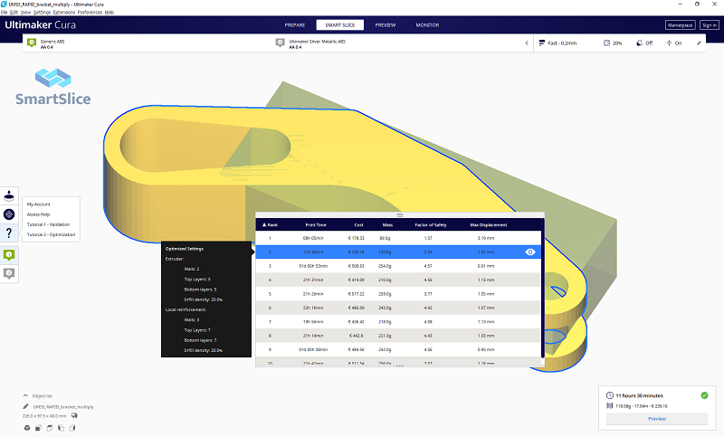  SmartSlice Optimizador