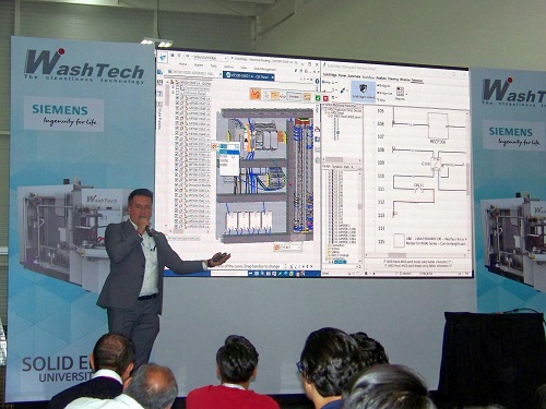 Siemens presenta Solid Edge 2020 en una de las empresas de mayor éxito digital en México: WashTech