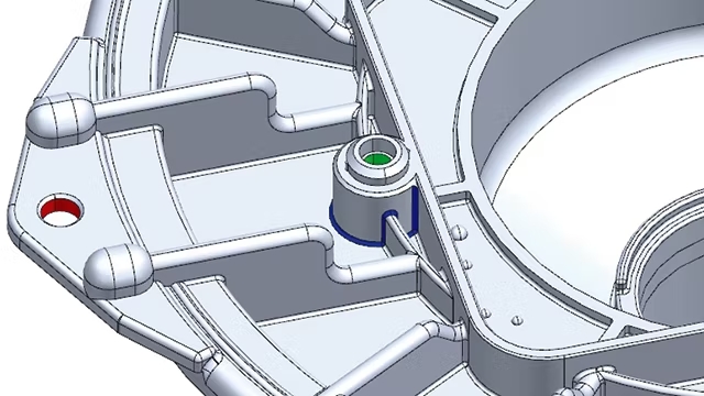 Modelo de simulación con cargas y condiciones de frontera definidas a partir de la plantilla SIM