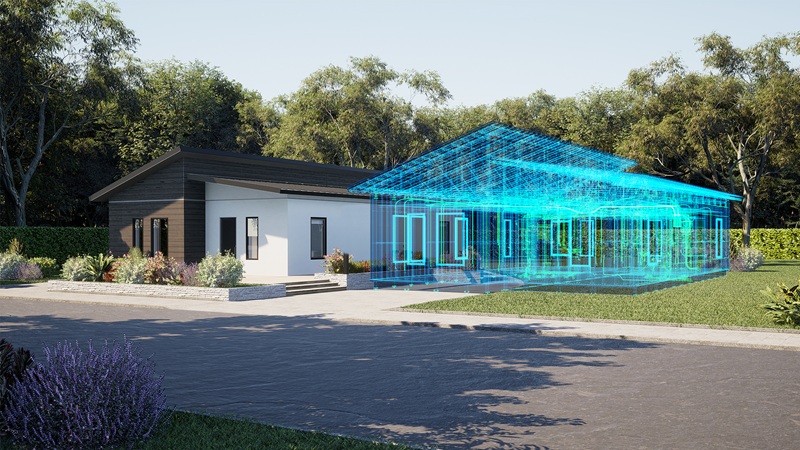 Hogares inteligentes producidos en masa desarrollados con la tecnología Digital Twin de Siemens