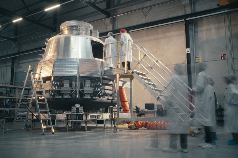 The Exploration Company ha adoptado software del portafolio de Siemens Xcelerator para acelerar el desarrollo de sus sistemas espaciales reutilizables (Crédito de la imagen: The Exploration Company)