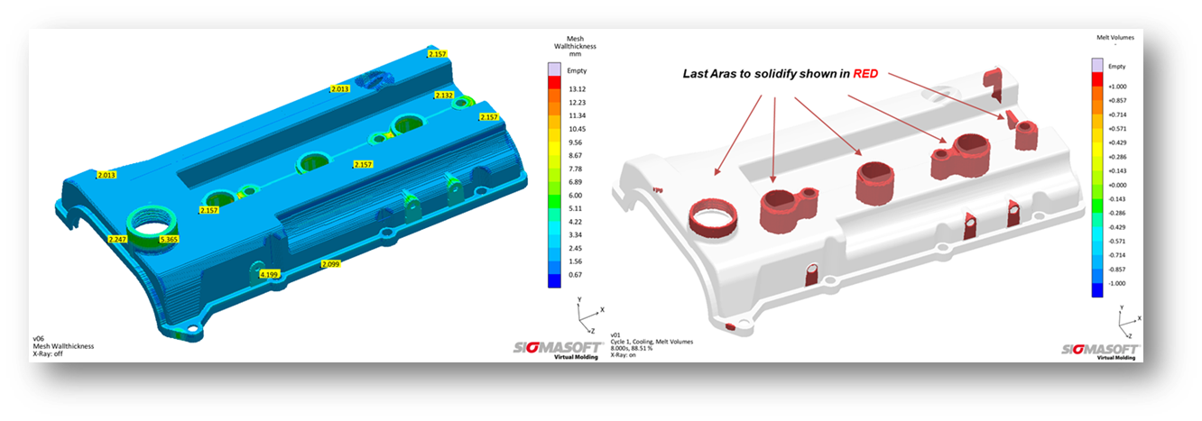 Analisis de espesor y solidificacion Sigmasoft
