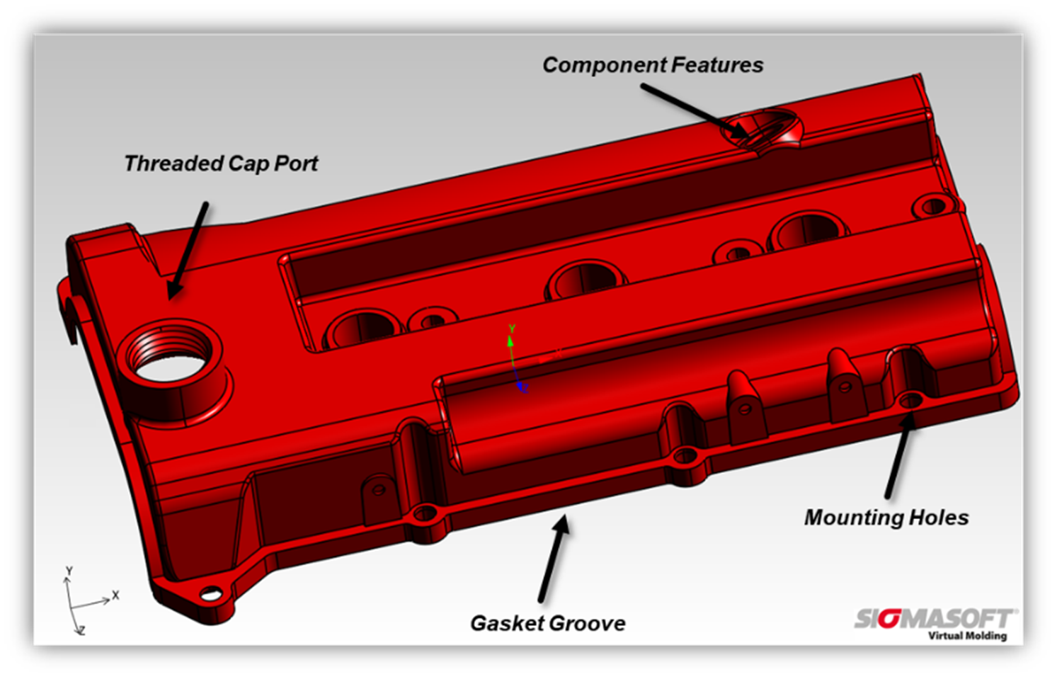 Automotive cam cover