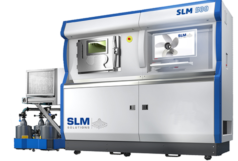 SLM 500 Hasta cuatro lasers con potencia de 2800W para aplicaciones demandantes imagen por SLM Solutions