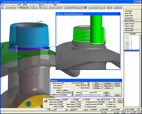 SmartCAM fresado mecanizado