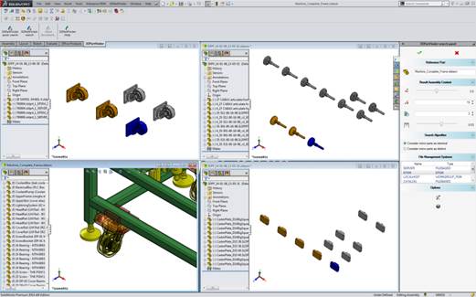 3DPartFinder para SolidWorks