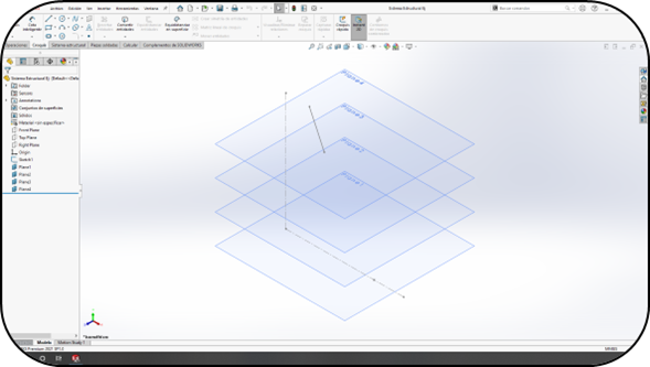 La forma de trabajar en SOLIDWORKS de los sistemas de estructuras