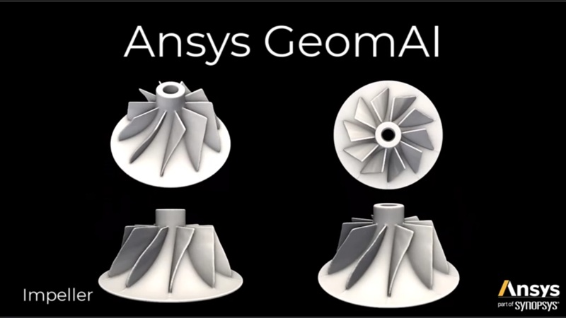 La plataforma Ansys GeomAI para geometría introduce un método generativo impulsado por IA generativa