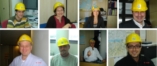 Personal de las oficinas de la Provincia de Rimini- Imágenes por cortesía de la Provincia de Rímini Personal de las oficinas de la Provincia de Rimini- Imágenes por cortesía de la Provincia de Rímini